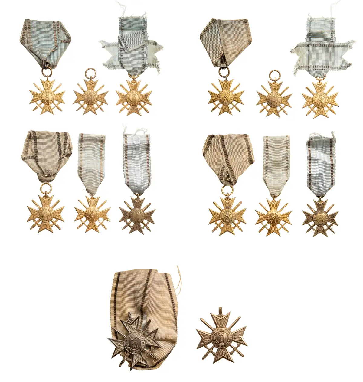 Order for Bravery, Soldier’s Cross, 3rd/4th Class, 1915