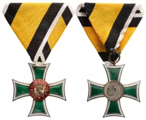 Cross for XX Years of Faithful Service for Officers, Tsar Boris III issue