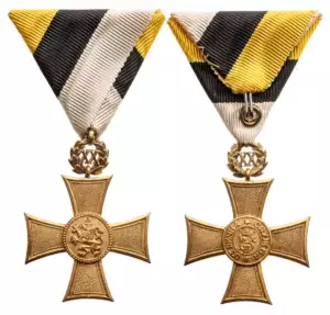CROSS FOR XX YEARS OF FAITHFUL SERVICE (NCOS), BORIS ISSUE, 1933