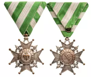 Cross For the Accession of Prince Ferdinand I in 1887, 3rd Class, by C. F. Rothe, Vienna
