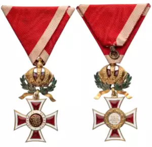 ORDER OF LEOPOLD WITH WAR DECORATION