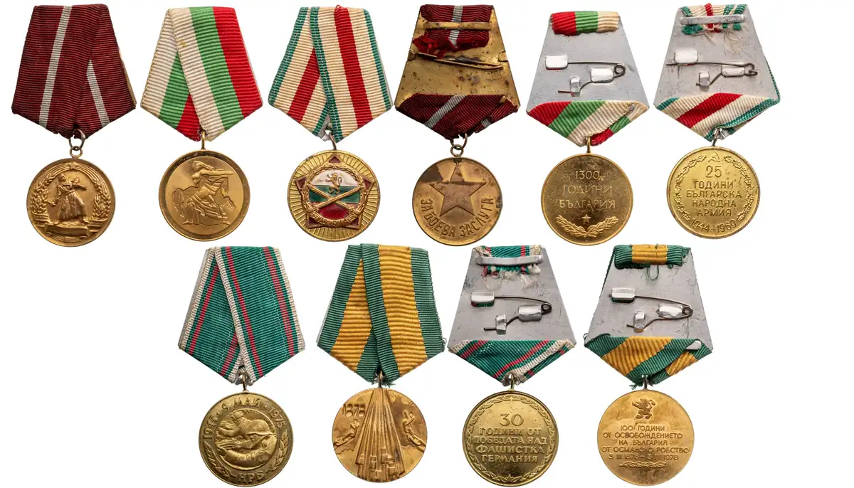 Lot of 5 Medals.