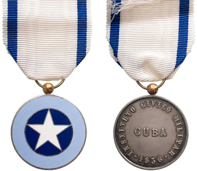 Civilian Military Institute Medal, 1936