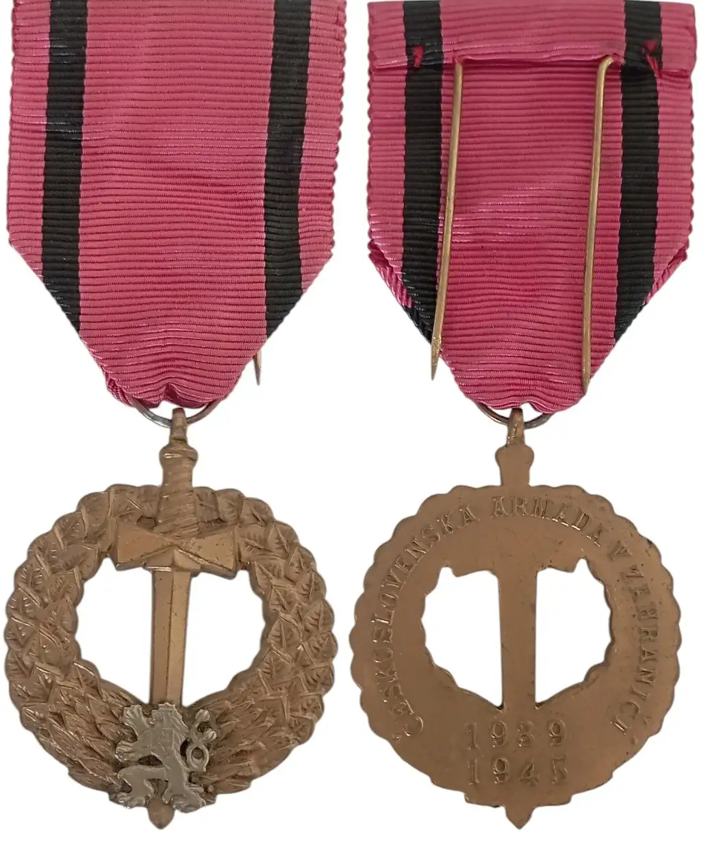 Czechoslovak Army Abroad Medal 1939-1945