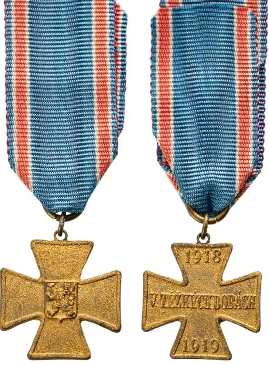 WW I Volunteer Combattants 1914-1918 Cross Miniature, instituted in 1920