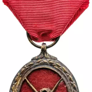 Two Swords Medallion (Veterance Medal), institued in 1771