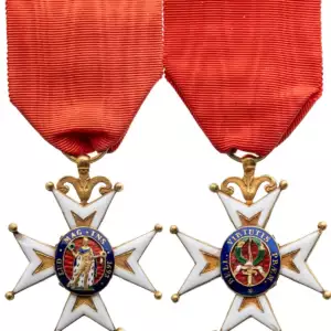 MILITARY ORDER OF SAINT LOUIS, INSTITUTED IN 1693