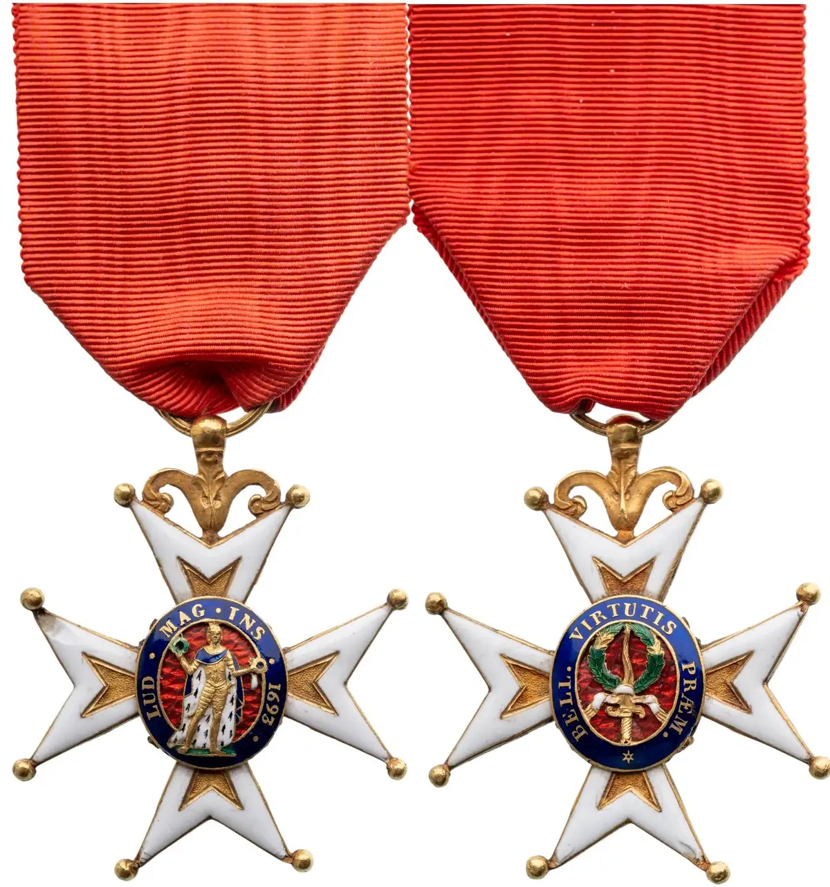 MILITARY ORDER OF SAINT LOUIS, INSTITUTED IN 1693