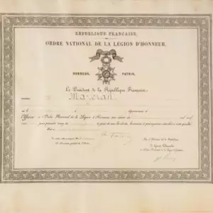 ORDER OF THE LEGION OF HONOR