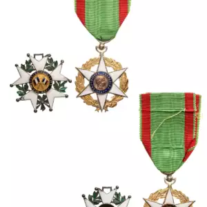 Lot of 2. Order of the Legion of Honor and Agricultural Merit Order