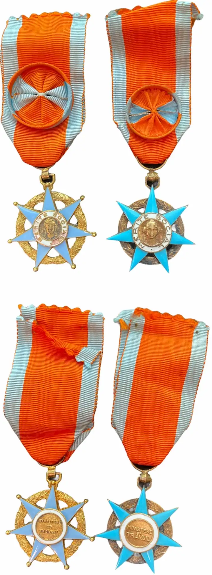 SOCIAL MERIT ORDER, LOT OF 2