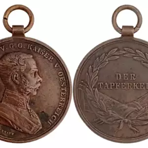 Medal for Bravery, 1789, Franz Ioseph I Model