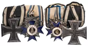 THE COLLECTION OF ORDERS AND MEDALS BARS - Bar of 2