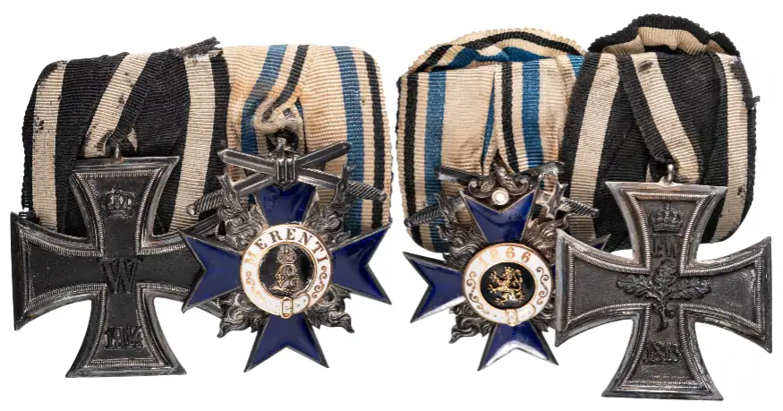 THE COLLECTION OF ORDERS AND MEDALS BARS – Bar of 2