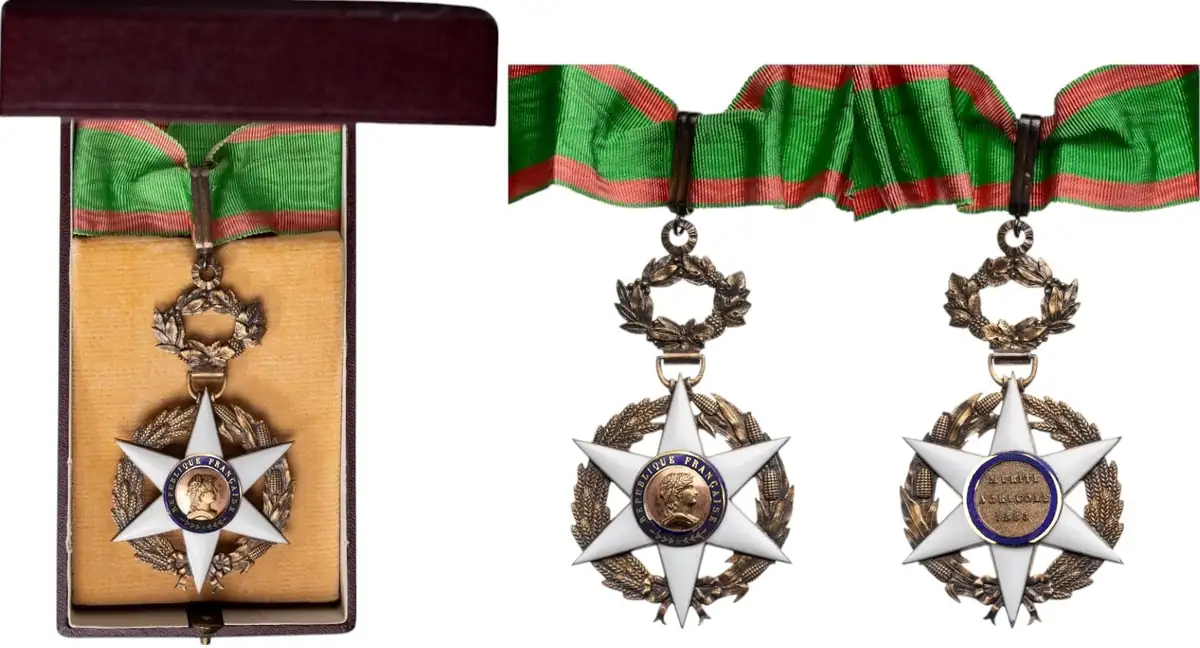 Agricultural Merit Order, instituted in 1883