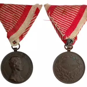 Medal for Bravery, Charles I Model, 1917