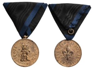 80th Anniversary of Princess Clementine, 22nd of May 1899, Commemorative Decoration, Gold Class