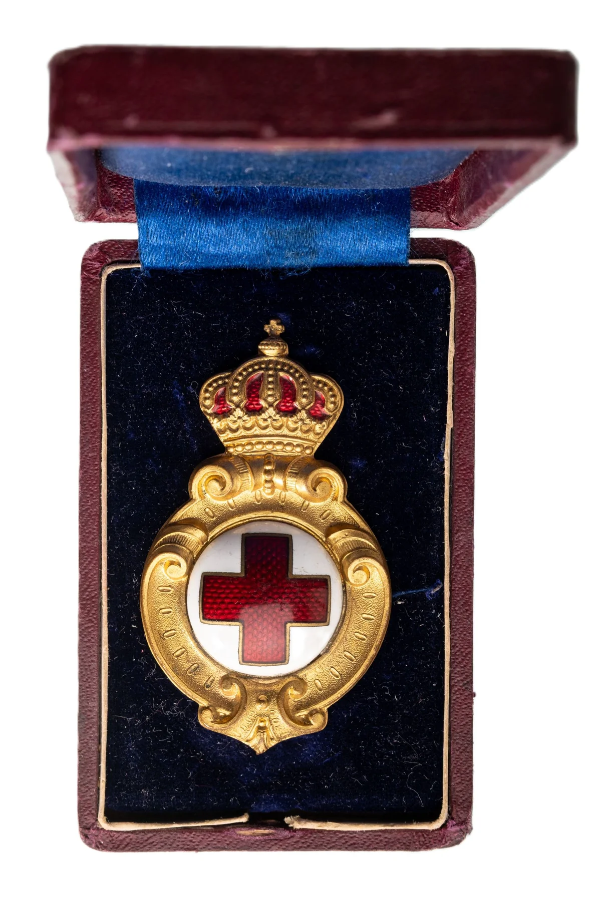 Royal Large Badge of Merit of the Bulgarian Red Cross, Tsar Ferdinand, 2nd Emission