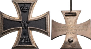 ORDER OF THE IRON CROSS - COLLECTION OF NAMED 1ST CLASS WWI CROSSES