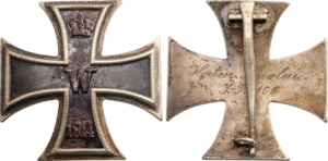 ORDER OF THE IRON CROSS - COLLECTION OF NAMED 1ST CLASS WWI CROSSES