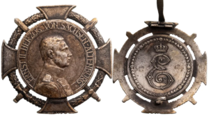 Medal of Duke Ernst, 1st Class with Swords, 1918