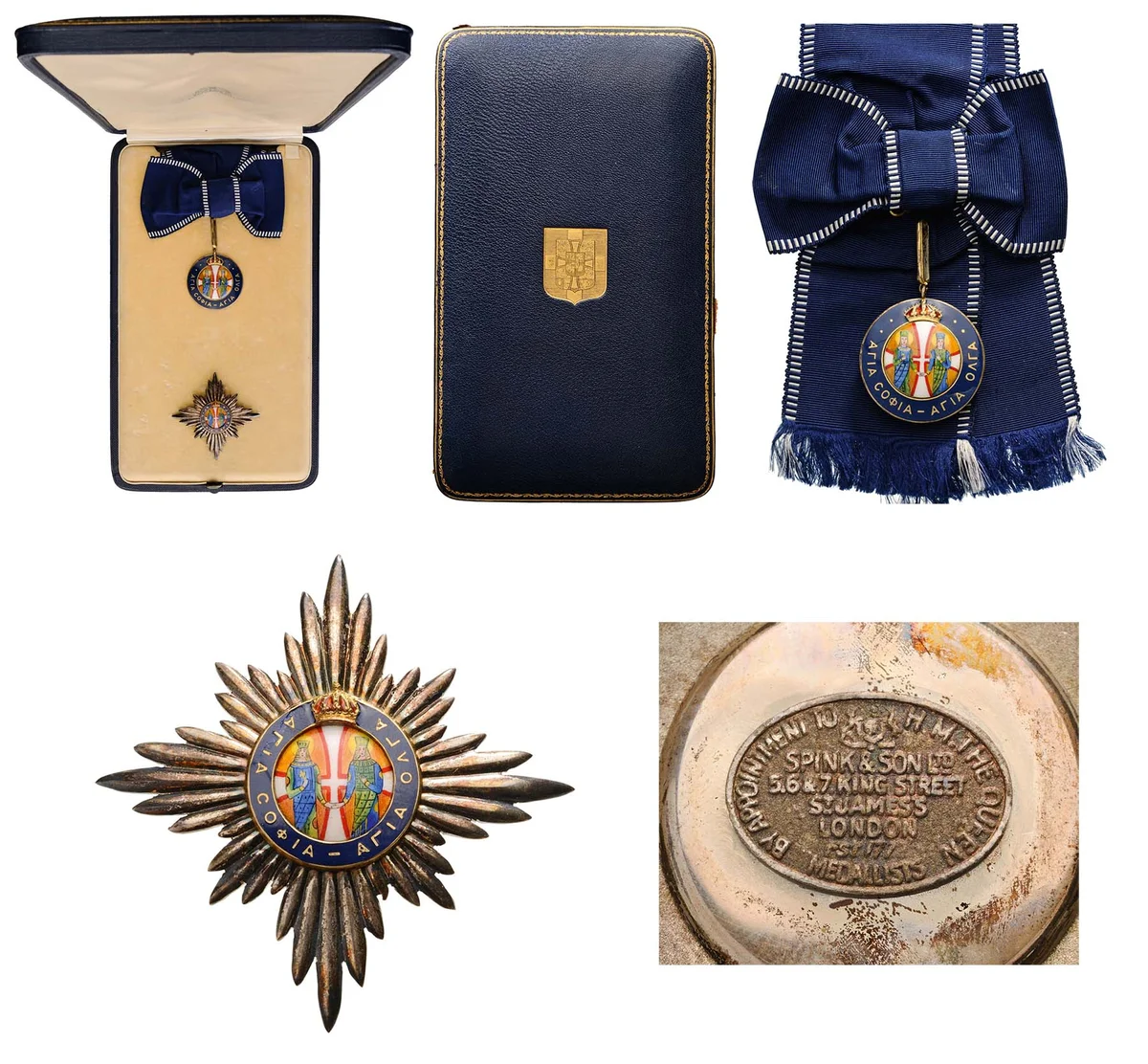 Royal Family Order of St. Sophia and St. Olga (instituted in 1936)