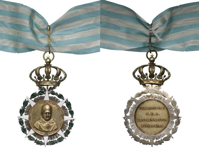 Honour Badge for the Professors of the University in Naples