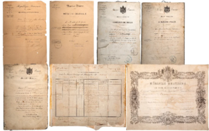 Group of Documents of a French Soldier serving in the Mexico Expedition