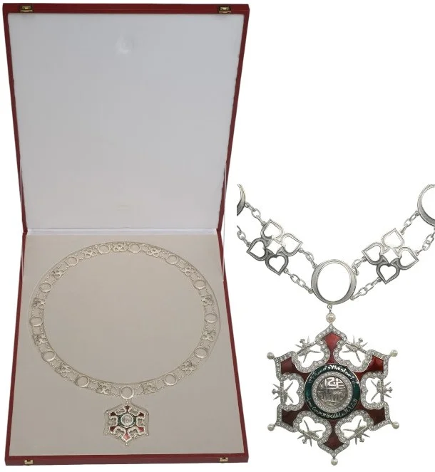 The Order of Oman (Wisam AlOman), Military Division, founded by Sultan Qaboos on 23rd July 1970