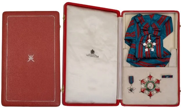 The Order of Oman (Wisam AlOman), Military Division, founded by Sultan Qaboos on 23rd July 1970