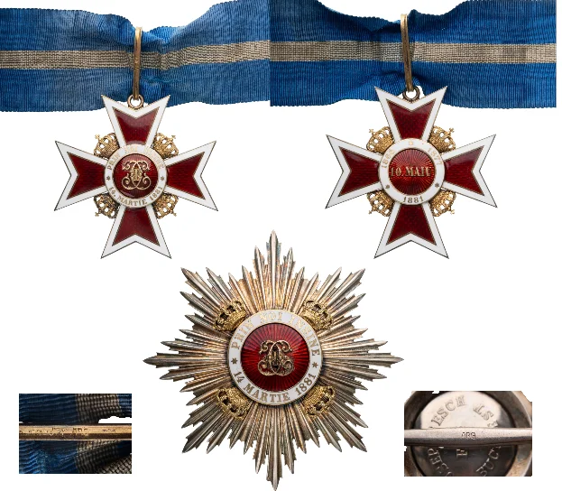 ORDER OF THE CROWN OF ROMANIA, 1881