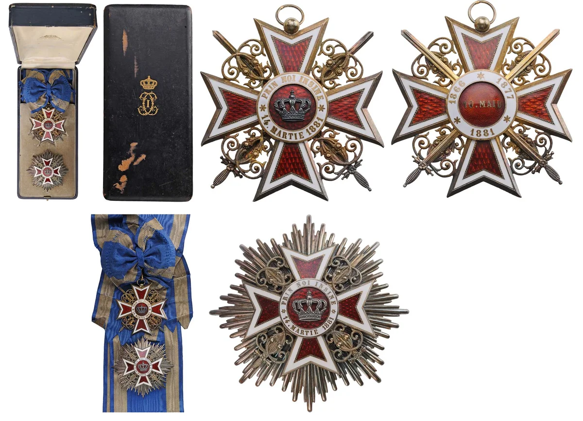ORDER OF THE CROWN OF ROMANIA, 1881