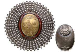 The Unique, Jeweled Breast Star of the Order of the Ottoman Dynasty, belonged to Prince Sehzade Omer Faruk