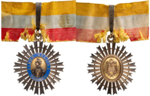 Order of the Libertador, instituted in 1880