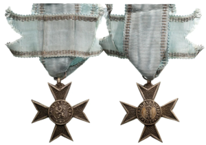 Order for Bravery, Soldier's Cross for Medical Personnel wihout Swords, 3rd/4th Class, 1879
