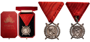 ORDER OF MERIT, PRINCE ALEXANDER I ISSUE, 2ND MODEL
