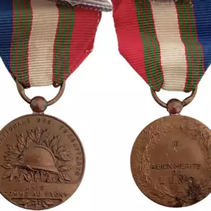 Combattants National Union Medal, instituted in 1920