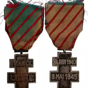 Commemorative Medal for Voluntary Service in Free France