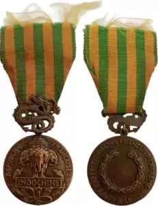 MEDAL OF THE FRENCH FAR EAST EXPEDITIONARY CORPS - INDOCHINA WAR, 1953