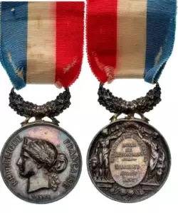 Courage and Devotion Medal, 1893