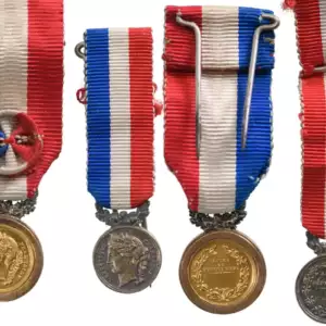 Courage and Devotion Medal, Lot of 2
