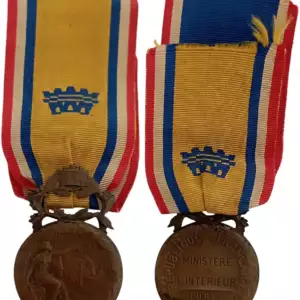 Ministry of the Interior Medal, by COUDRAY Marie Alexandre Lucien (1864-1932)