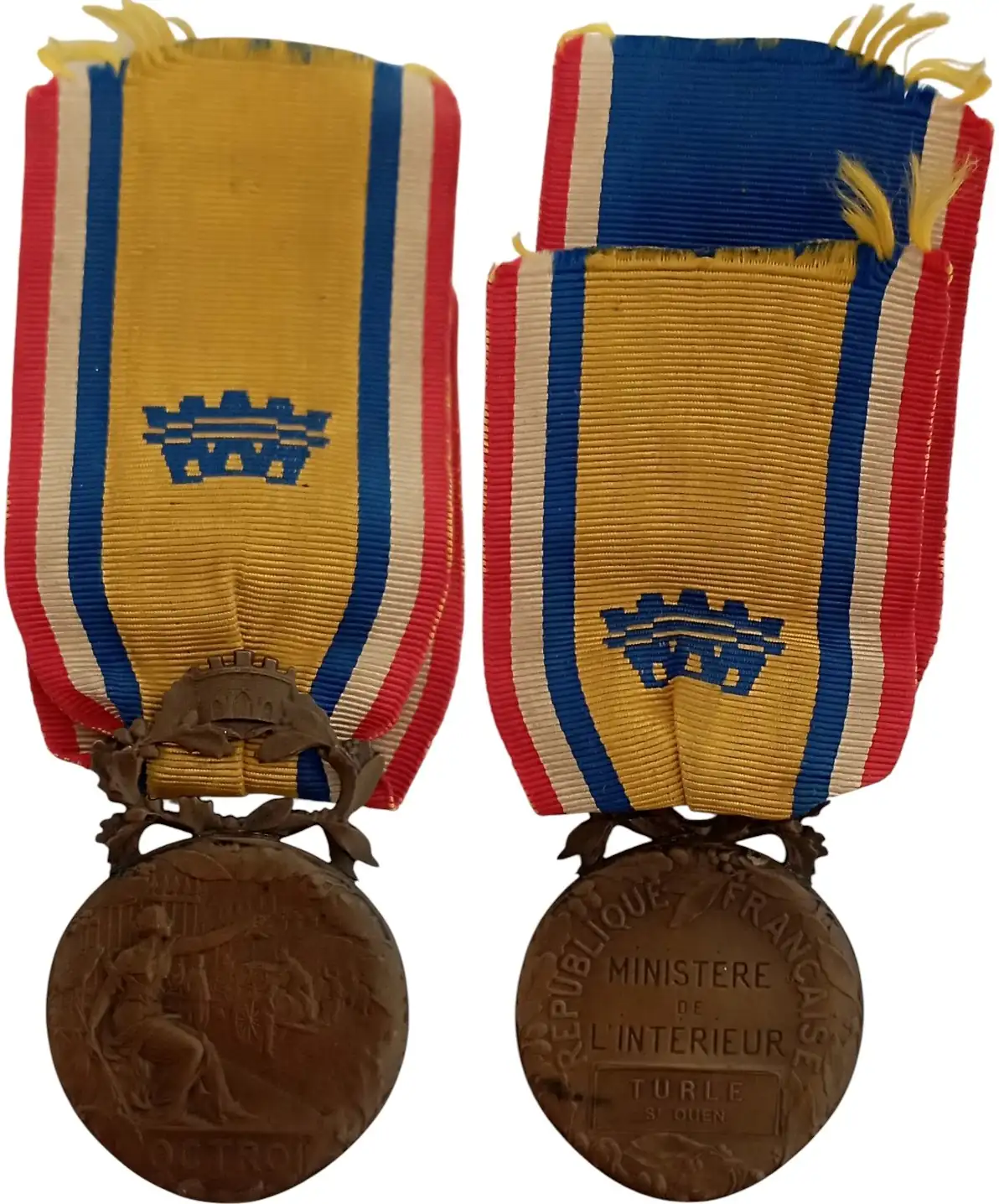 Ministry of the Interior Medal, by COUDRAY Marie Alexandre Lucien (1864-1932)