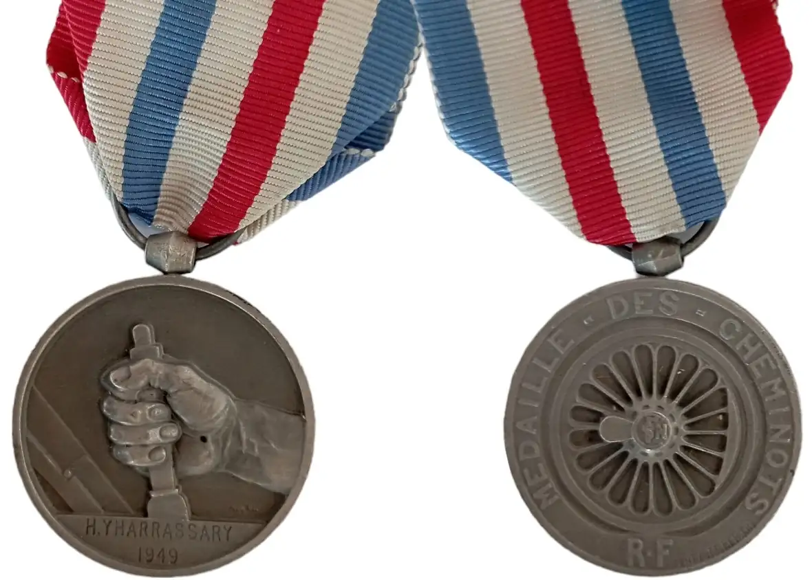 WWII Rairoad Medal of Honor, dated 1949