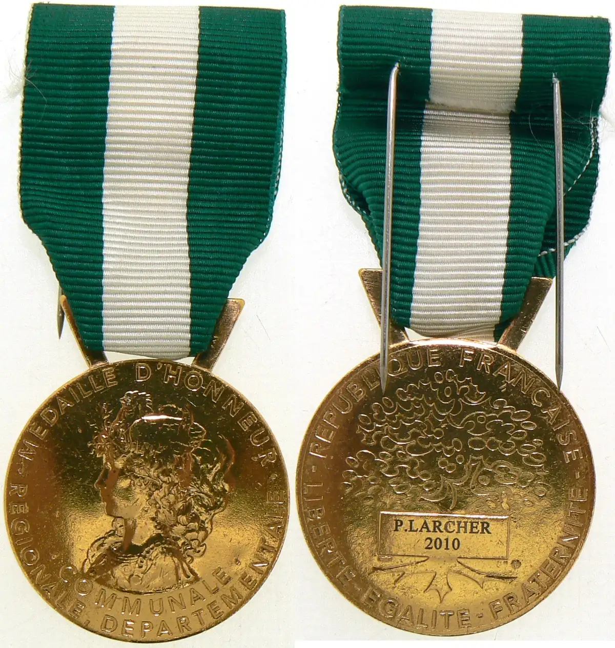 Regional, Departamental and Communal Honor Medal - Image 2