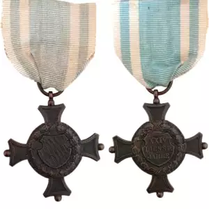 Military Service Cross, for 24 years of Service, 2nd Class, 1865