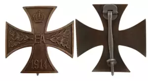 Cross of Merit, 1st Class, 1914