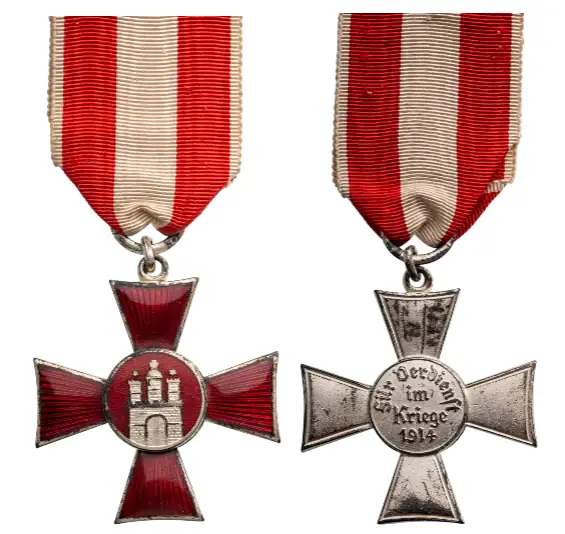 Hanseatic Cross, Hamburg, 1914