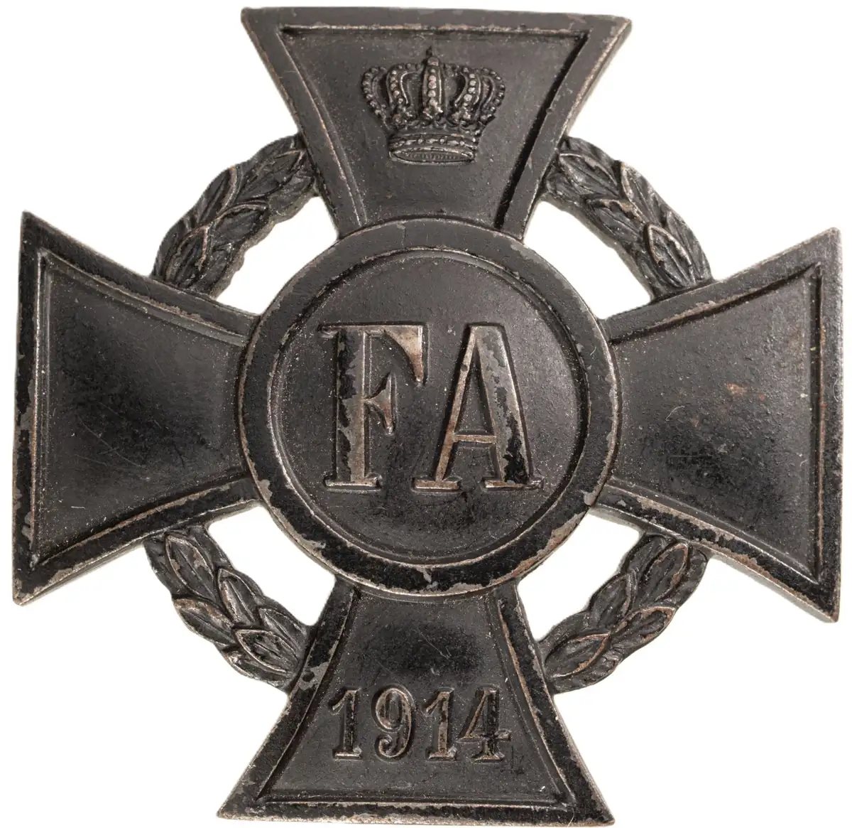 Friedrich August Cross, 1st Class, 1914