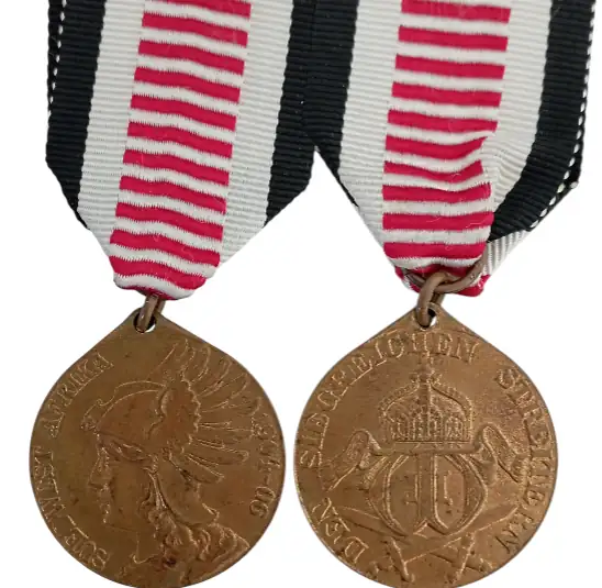 Sothwest Africa Commemorative Medal for Combatants, 1904 - 1905